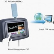 3G車載觸摸廣告機 引領智慧交通與移動廣告新風潮